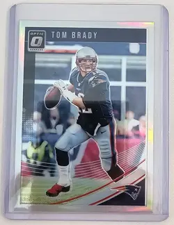 2018 Donruss Optic #65 Tom Brady Holo - Image 1