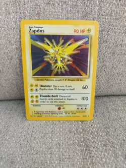 Pokemon TCG Zapdos Base Set Holo Rare Card 16/102 Excellent Condition - Image 4