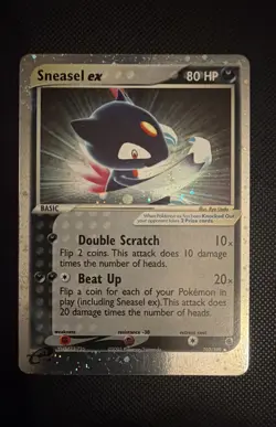 Sneasel ex 103/109 Ruby and Sapphire Holo - Image 1