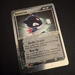 Sneasel ex 103/109 Ruby and Sapphire Holo - Image 2