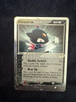 Sneasel ex 103/109 Holo EX Rare Ruby & Sapphire Pokemon VLP/NM - Image 3