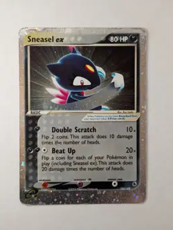 Sneasel ex 103/109 Ruby and Sapphire Holo MP - Image 1