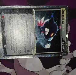 Pokemon TCG Sneasel ex EX Ruby & Sapphire 103/109 Ultra Rare Holo 80HP 2003 - Image 3