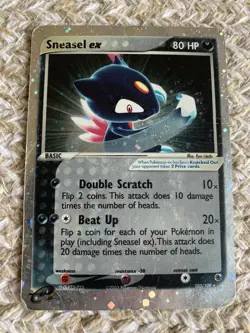 Sneasel ex 103/109 Ruby and Sapphire Holo - Image 1