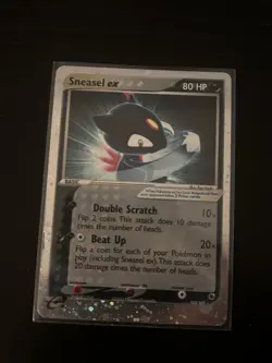 Pokemon TCG Sneasel EX Ruby Sapphire Holo Ultra Rare Card 103/109 Lightly Played - Image 2