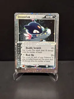 Sneasel ex 103/109 Holo Rare EX Ruby & Sapphire Pokemon - LP - Image 1