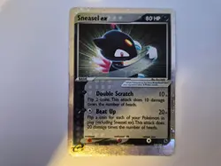 Sneasel ex 103/109 Ruby and Sapphire Holo - Image 3