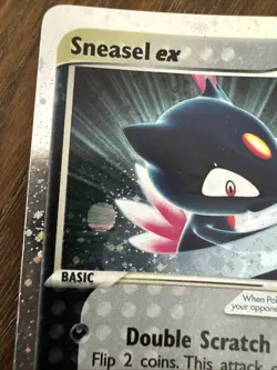 Sneasel EX 103/109 Holo Ultra Rare (2003) EX Ruby and Sapphire TCG Pokemon - Image 5