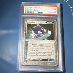 Pokemon Sneasel ex 103/109 Ruby & Sapphire EX Holo Ultra Rare PSA 2003 - Image 1