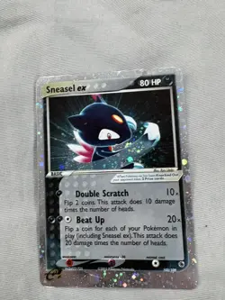 Sneasel ex 103/109 Ruby and Sapphire Holo LP - Image 1