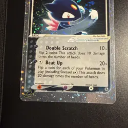 Sneasel ex 103/109 Ruby and Sapphire Holo SWIRL!🍥 - Image 3