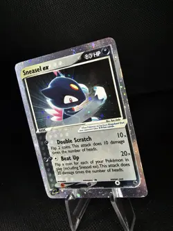 Sneasel ex - Holo - 103/109 Ruby & Sapphire - Pokemon TCG - 2003 - LP - Image 2