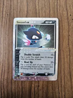 Sneasel ex 103/109 Ruby and Sapphire Holo Rare NM - Image 2