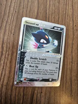 Sneasel ex 103/109 Ruby and Sapphire Holo Rare NM - Image 3