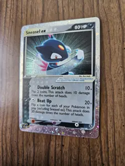 Sneasel ex 103/109 Ruby and Sapphire Holo Rare NM - Image 4