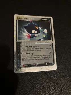 Pokemon TCG Sneasel EX Ruby Sapphire Holo Ultra Rare Card 103/109 NM - Image 1