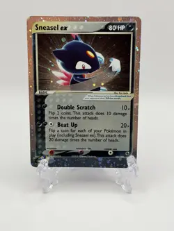 Pokemon Sneasel ex 103/109 EX Ruby & Sapphire Cosmos Holo Vintage LP Near Mint - Image 1