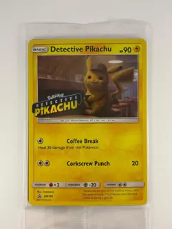 *SEALED* Pokemon 2019 Detective Pikachu SM190 Black Star Promo - Image 2