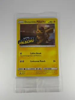 *SEALED* Pokemon 2019 Detective Pikachu SM190 Black Star Promo - Image 3