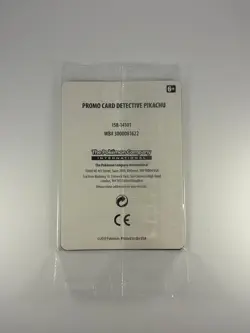 *SEALED* Pokemon 2019 Detective Pikachu SM190 Black Star Promo - Image 4
