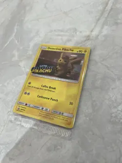 Pokemon SM190 Detective Pikachu Promo Card Sealed - Image 5