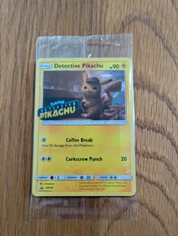 Pokemon TCG Detective Pikachu Stamped Promo | SM190 Promo Sealed - Image 1