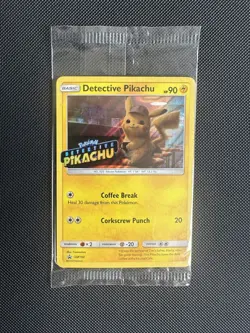 Pokemon TCG Detective Pikachu Stamped Sm190 Promo Sealed - Image 1
