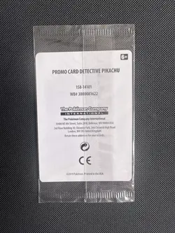 Pokemon TCG Detective Pikachu Stamped Sm190 Promo Sealed - Image 2