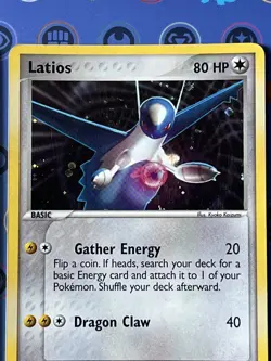 PAIR Latias & Latios SET of 2 cards Holo 4/10 & 2/10 2004 Pokemon TCG EX - Image 4