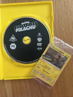Pokemon TCG Detective Pikachu SM190 Stamped Promo Card English - Sealed + extras - Image 5
