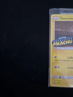 Pokemon TCG Detective Pikachu SM190 Promo Trading Card Sealed - Image 2