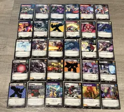 Transformers TCG Wave 2 Complete Battle Cards Set 81 Cards All 30 Rares - Image 2