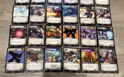 Transformers TCG Wave 2 Complete Battle Cards Set 81 Cards All 30 Rares - Image 4