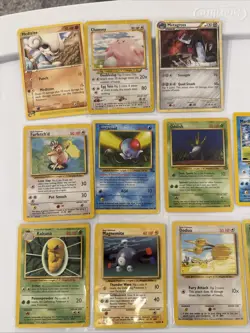 Lot Of 13 Vintage Pokemon Cards - Image 2