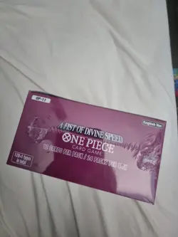 One Piece Card Game A Fist Of Divine Speed OP-11 Booster Box NEW SEALED - Image 5