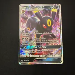 Pokemon Umbreon GX SM Base Set Ultra Rare Card 80/149 SM01 NM - Image 1