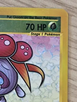 Gloom 78/165 Expedition 2002 Reverse Holo E-Reader Pokemon Card - Image 4