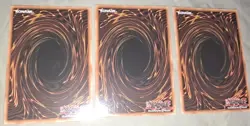 3 x SDSA-EN034 Hyper Blaze - Super Rare 1st Edition Near Mint YuGiOh Cards - Image 2