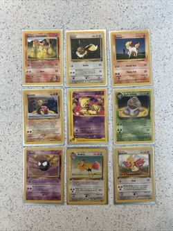 Pokemon TCG Vintage Lot Of 35 Cards - Image 2