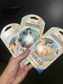 Disney Lorcana Fabled Booster Packs Lot Of 3 - Image 1