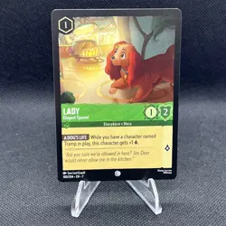 Lady Elegant Spaniel Disney Lorcana Archazia's Island EN7 Regular 100/204 - Image 3