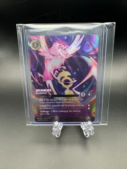 Disney Lorcana Shimmering Skies Archimedes-Electrified Owl Enchanted 208/204 - Image 1