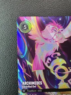 Disney Lorcana Shimmering Skies Archimedes-Electrified Owl Enchanted 208/204 - Image 4