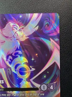 Disney Lorcana Shimmering Skies Archimedes-Electrified Owl Enchanted 208/204 - Image 5