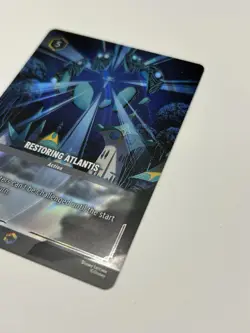 Disney Lorcana Restoring Atlantis Action Foil 222/204 English Lisanne Koeteuw - Image 3