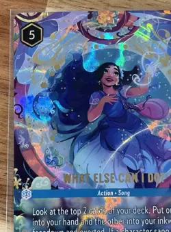 Disney Lorcana Wilds Unknown What Else Can I Do Enchanted 237/204 - Image 2