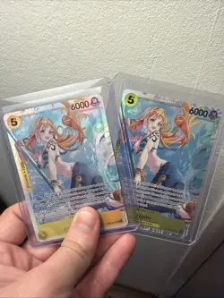 One Piece Card Game EB03-053 SR NAMI lot of 2 - Image 1