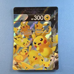 Nintendo Pokemon TCG Pikachu V-UNION 4-Card Holo Promo Set SWSH139-142 - Image 4