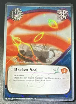 Naruto Card CCG TCG Bandai Holo Foil Broken Seal Mission 045 - Image 1