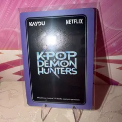 Kayou Kpop Demon Hunters Trading Card Saja Boys UR Mystery - Image 2